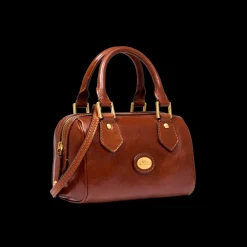 Bauletto in pelle con tracolla removibile