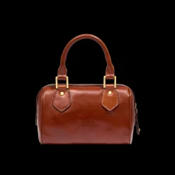 Bauletto in pelle con tracolla removibile