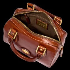 Bauletto in pelle con tracolla removibile