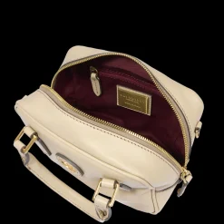 Bauletto in pelle con tracolla removibile