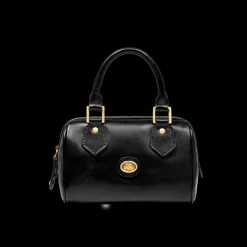 Bauletto in pelle con tracolla removibile
