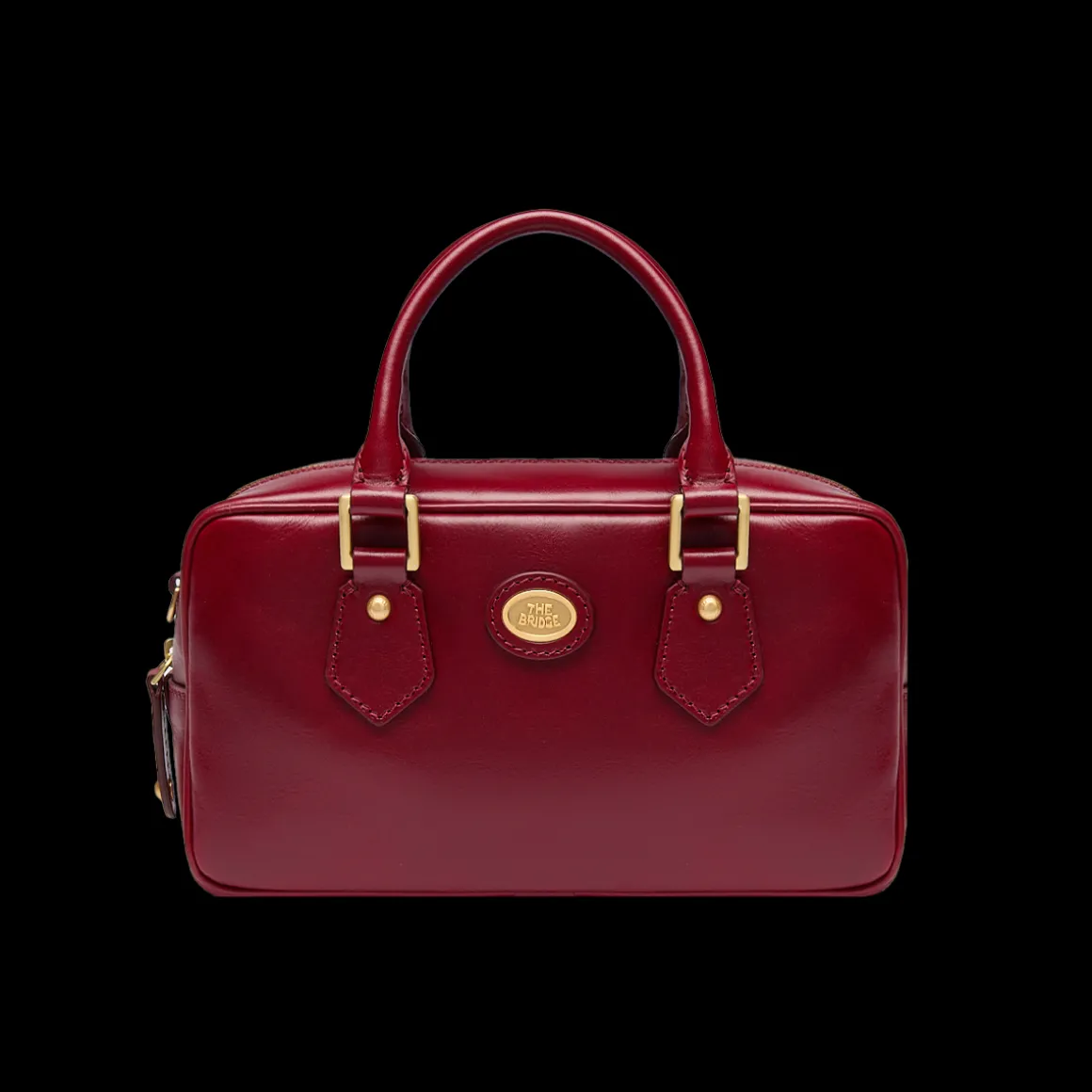 Bauletto in pelle con tracolla removibile
