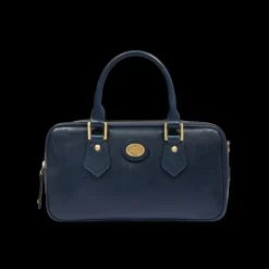 Bauletto in pelle con tracolla removibile