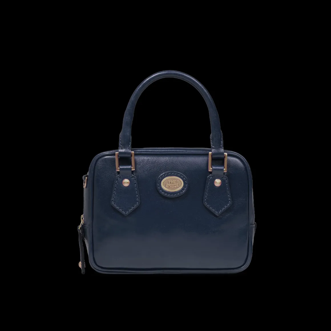Bauletto in pelle con tracolla removibile