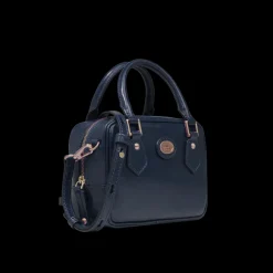 Bauletto in pelle con tracolla removibile