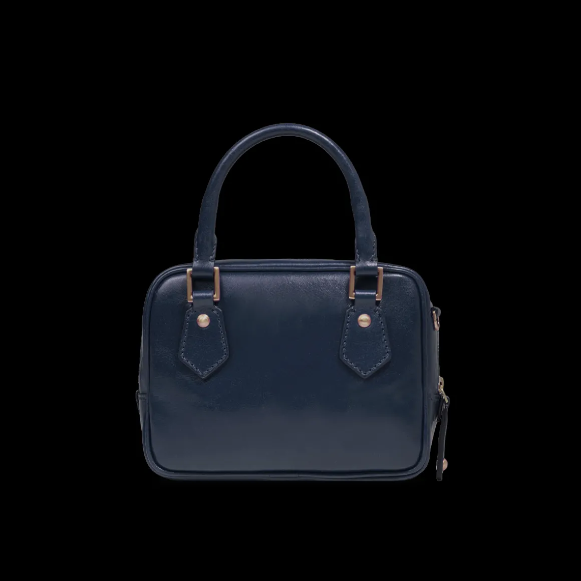 Bauletto in pelle con tracolla removibile