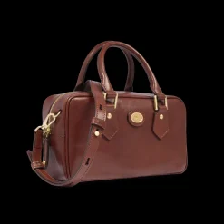 Bauletto in pelle con tracolla removibile