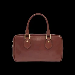 Bauletto in pelle con tracolla removibile