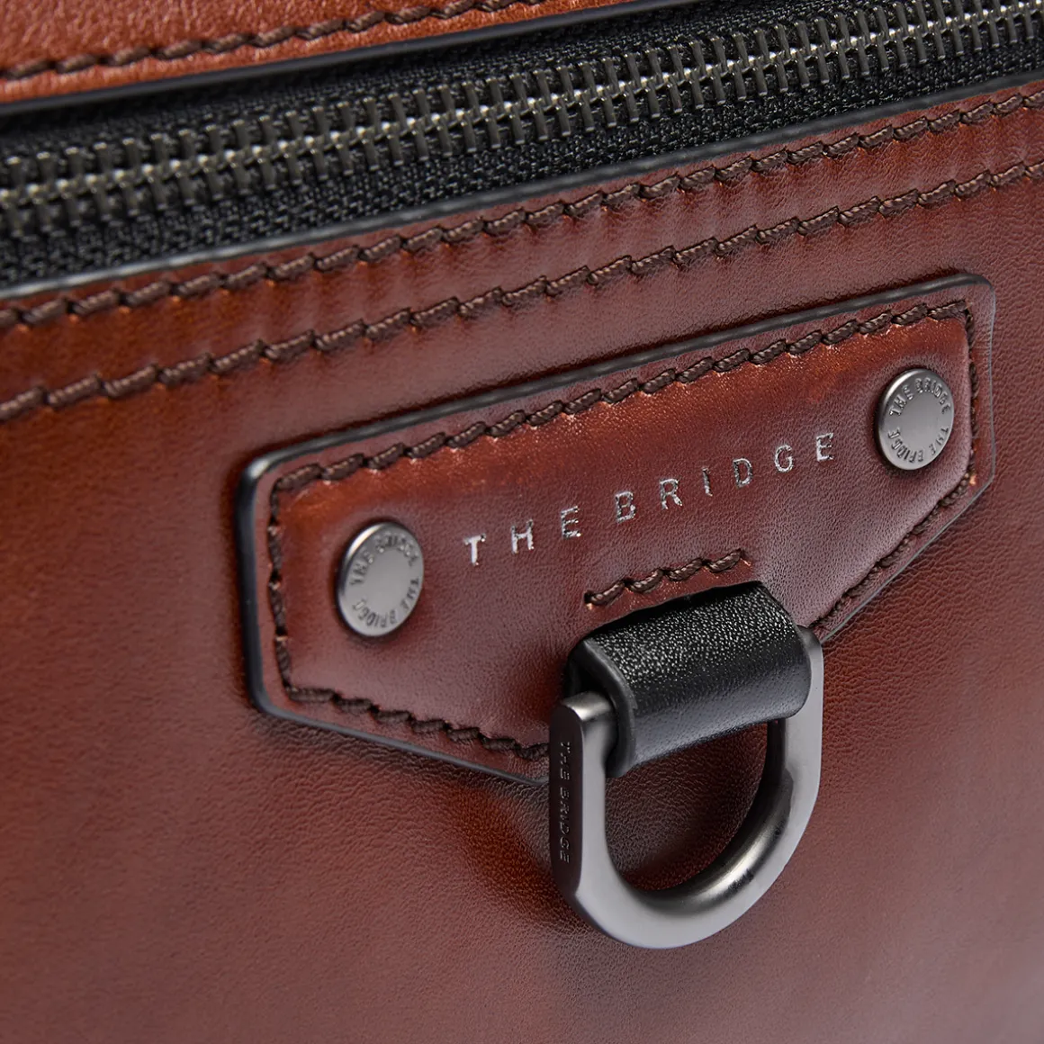 Beauty case uomo in pelle