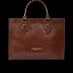 Borsa a mano in pelle con tracolla removibile