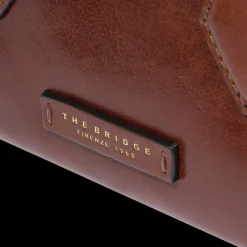 Borsa a mano in pelle con tracolla removibile