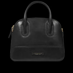 Borsa a mano in pelle con tracolla removibile
