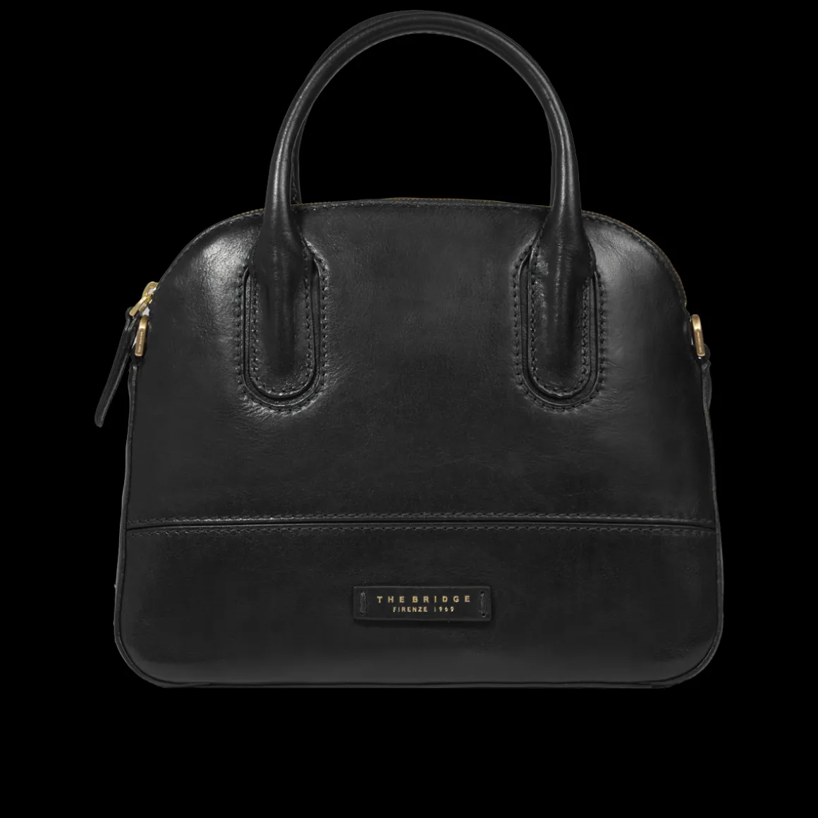 Borsa a mano in pelle con tracolla removibile