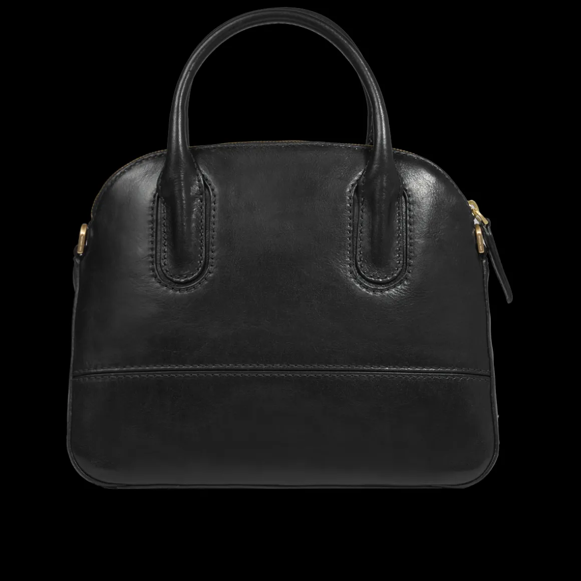 Borsa a mano in pelle con tracolla removibile