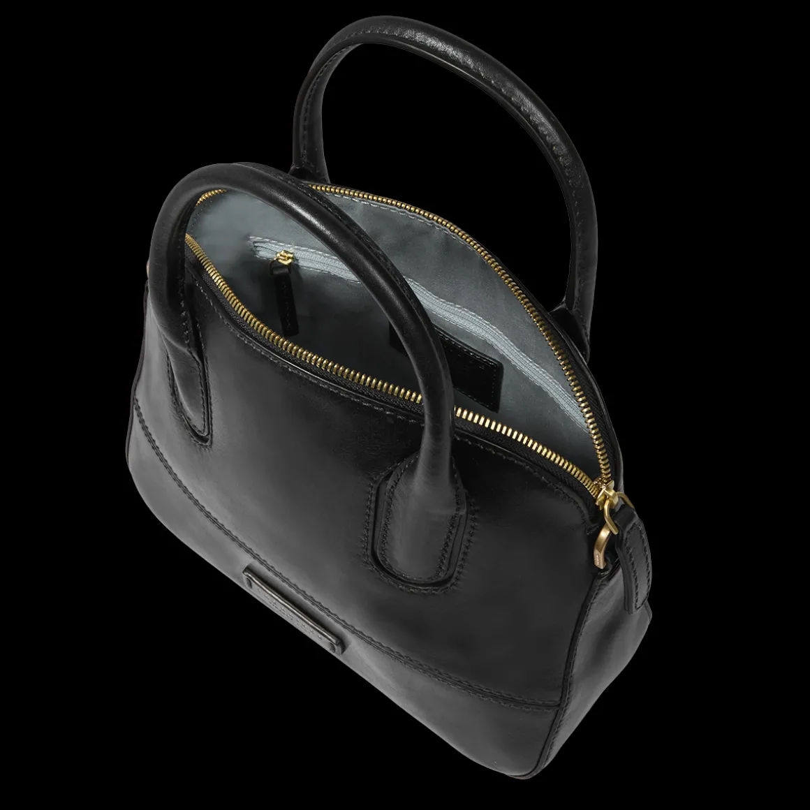 Borsa a mano in pelle con tracolla removibile