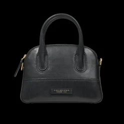 Borsa a mano in pelle con tracolla removibile