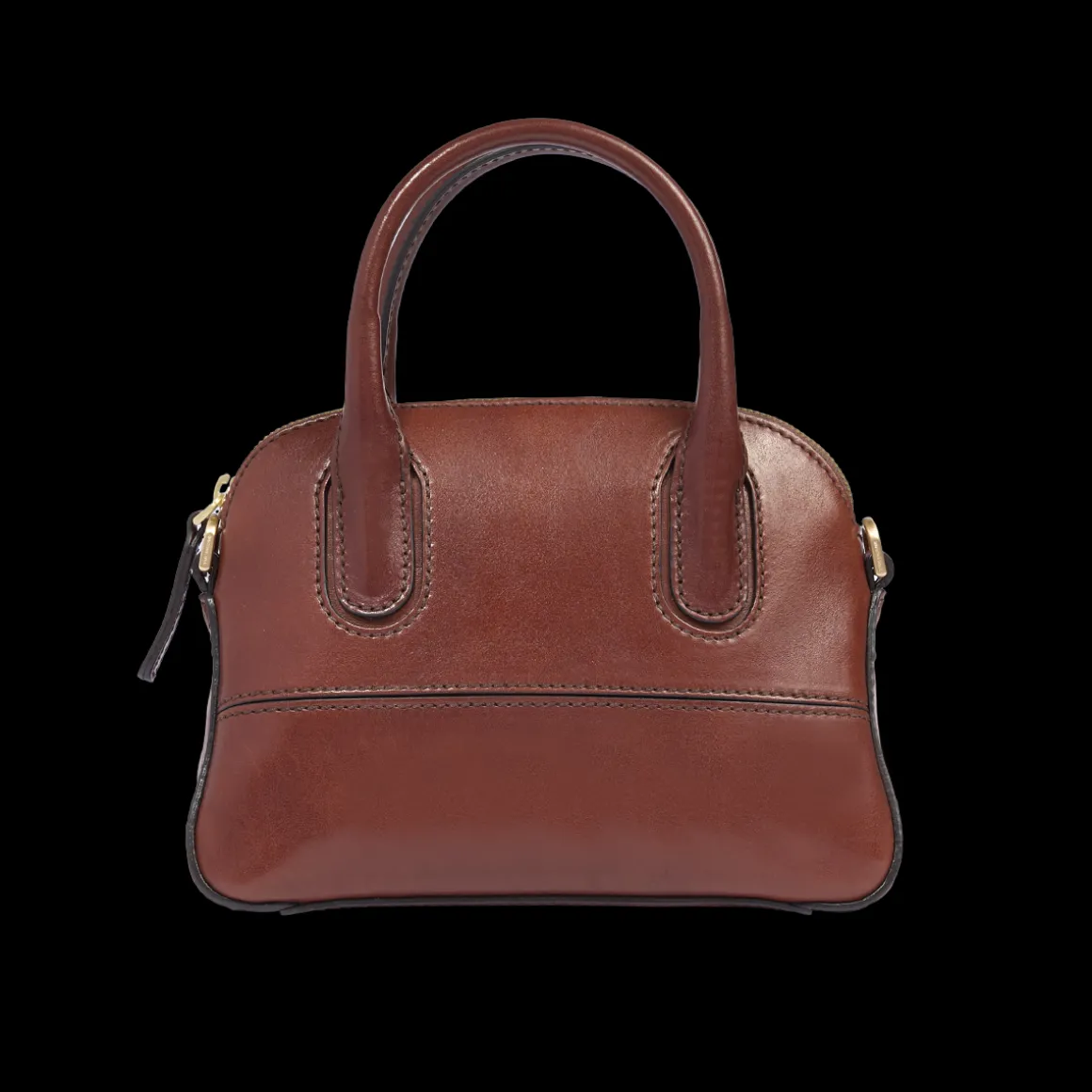 Borsa a mano in pelle con tracolla removibile