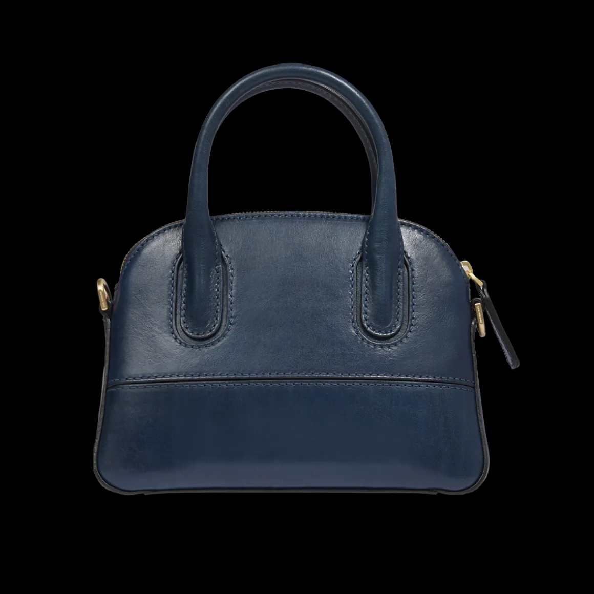 Borsa a mano in pelle con tracolla removibile