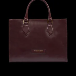 Borsa a mano in pelle con tracolla removibile