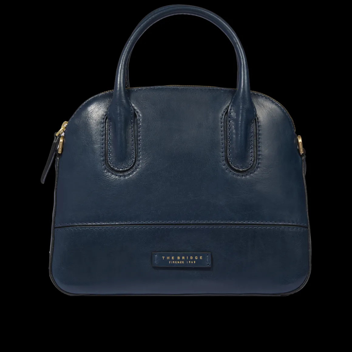 Borsa a mano in pelle con tracolla removibile