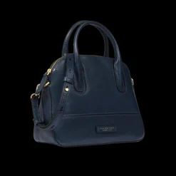 Borsa a mano in pelle con tracolla removibile