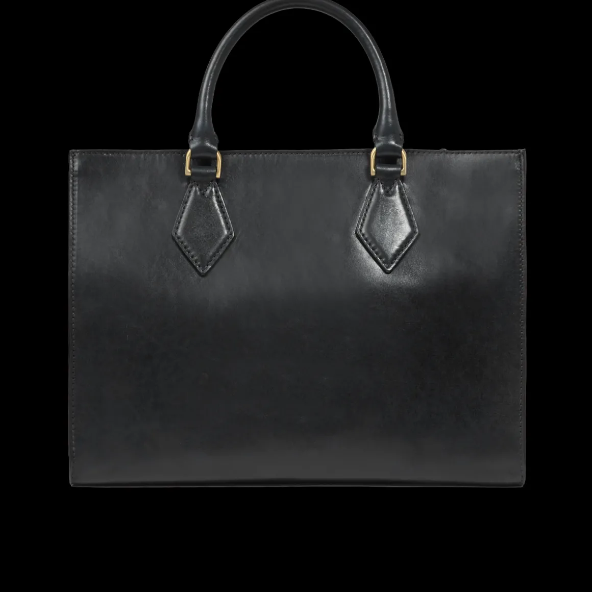 Borsa a mano in pelle con tracolla removibile