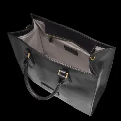 Borsa a mano in pelle con tracolla removibile