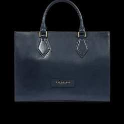 Borsa a mano in pelle con tracolla removibile