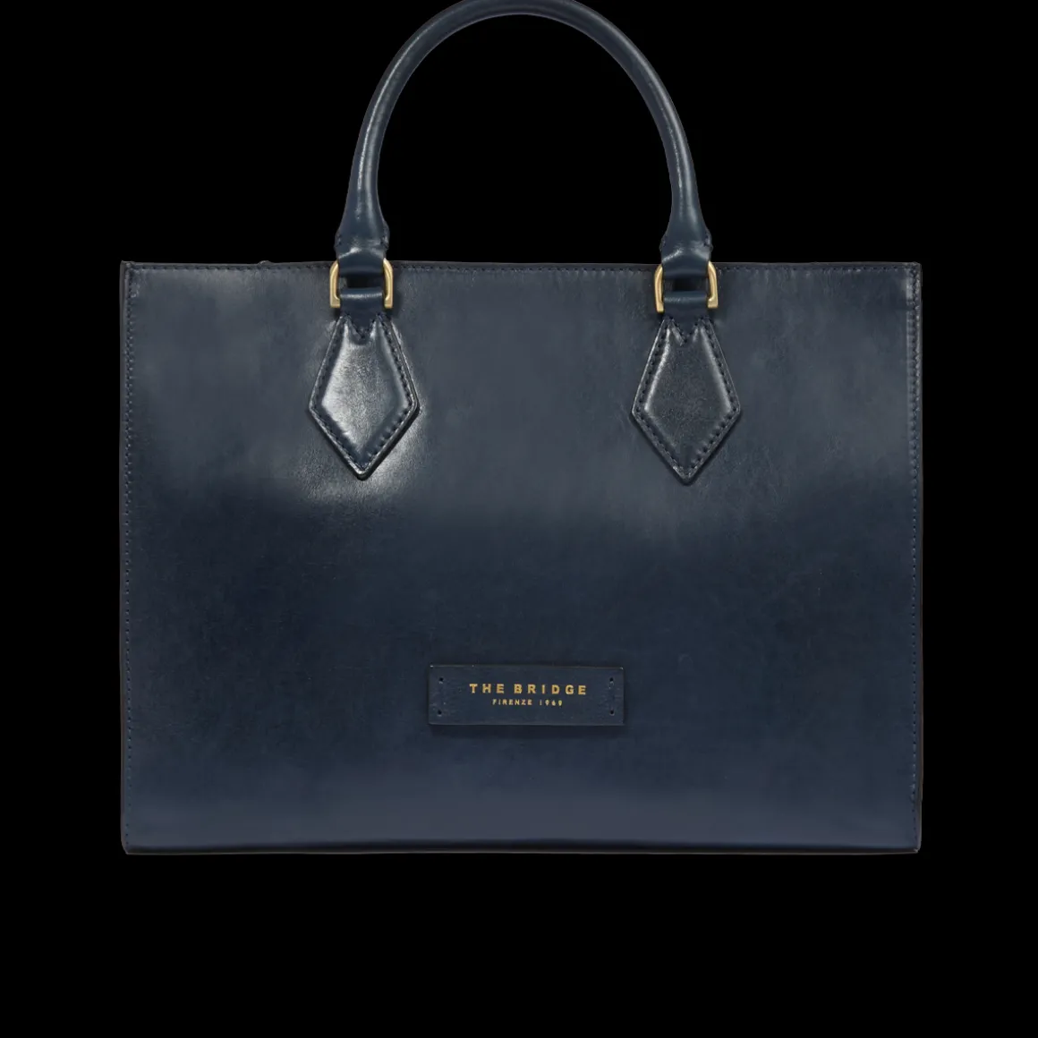 Borsa a mano in pelle con tracolla removibile