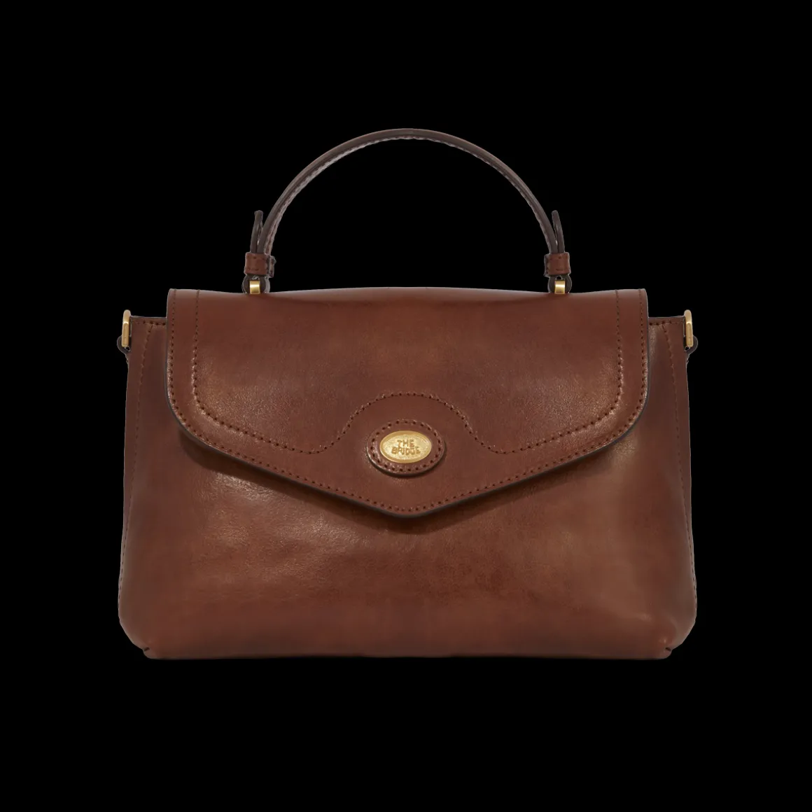 Borsa a mano pelle con tracolla removibile