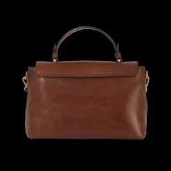 Borsa a mano pelle con tracolla removibile