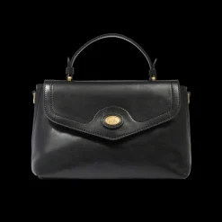 Borsa a mano pelle con tracolla removibile