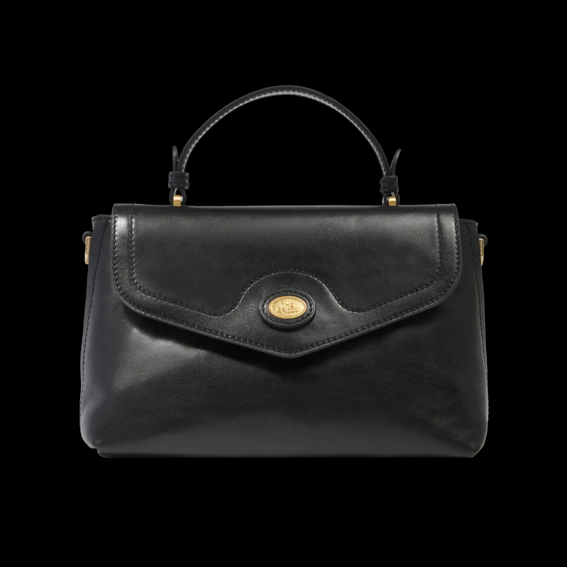 Borsa a mano pelle con tracolla removibile