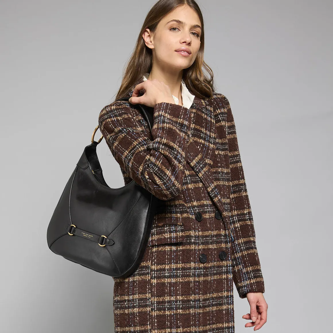 Borsa hobo in pelle