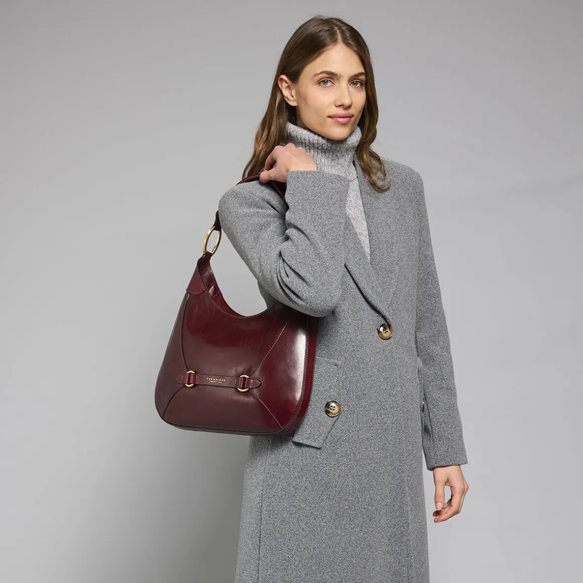 Borsa hobo in pelle