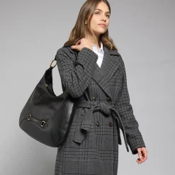 Borsa hobo in pelle grande