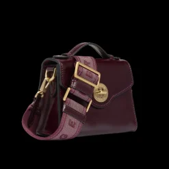 Borsa in pelle donna con tracolla removibile