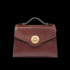 Borsa in pelle donna con tracolla removibile