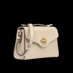 Borsa in pelle donna con tracolla removibile