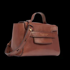 Borsa pelle donna con tracolla removibile