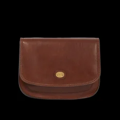 Borsa pelle tracolla a scomparti