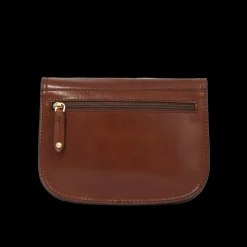 Borsa pelle tracolla a scomparti
