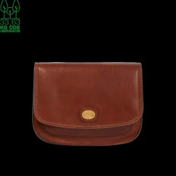 Borsa pelle tracolla a scomparti