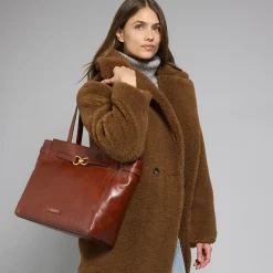 Borsa shopper in pelle