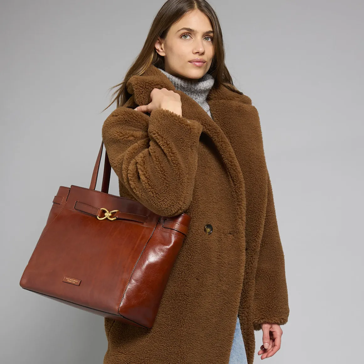 Borsa shopper in pelle