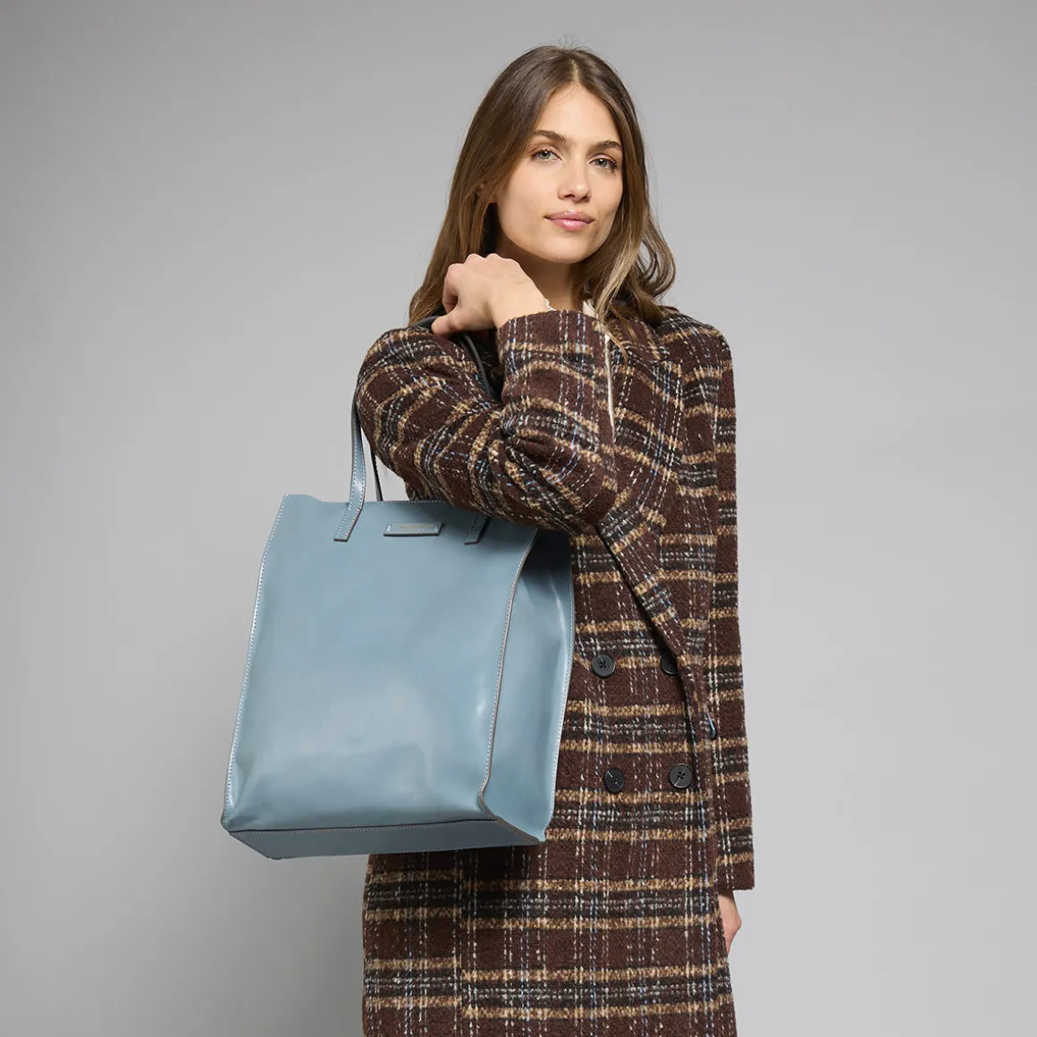 Borsa shopper in pelle