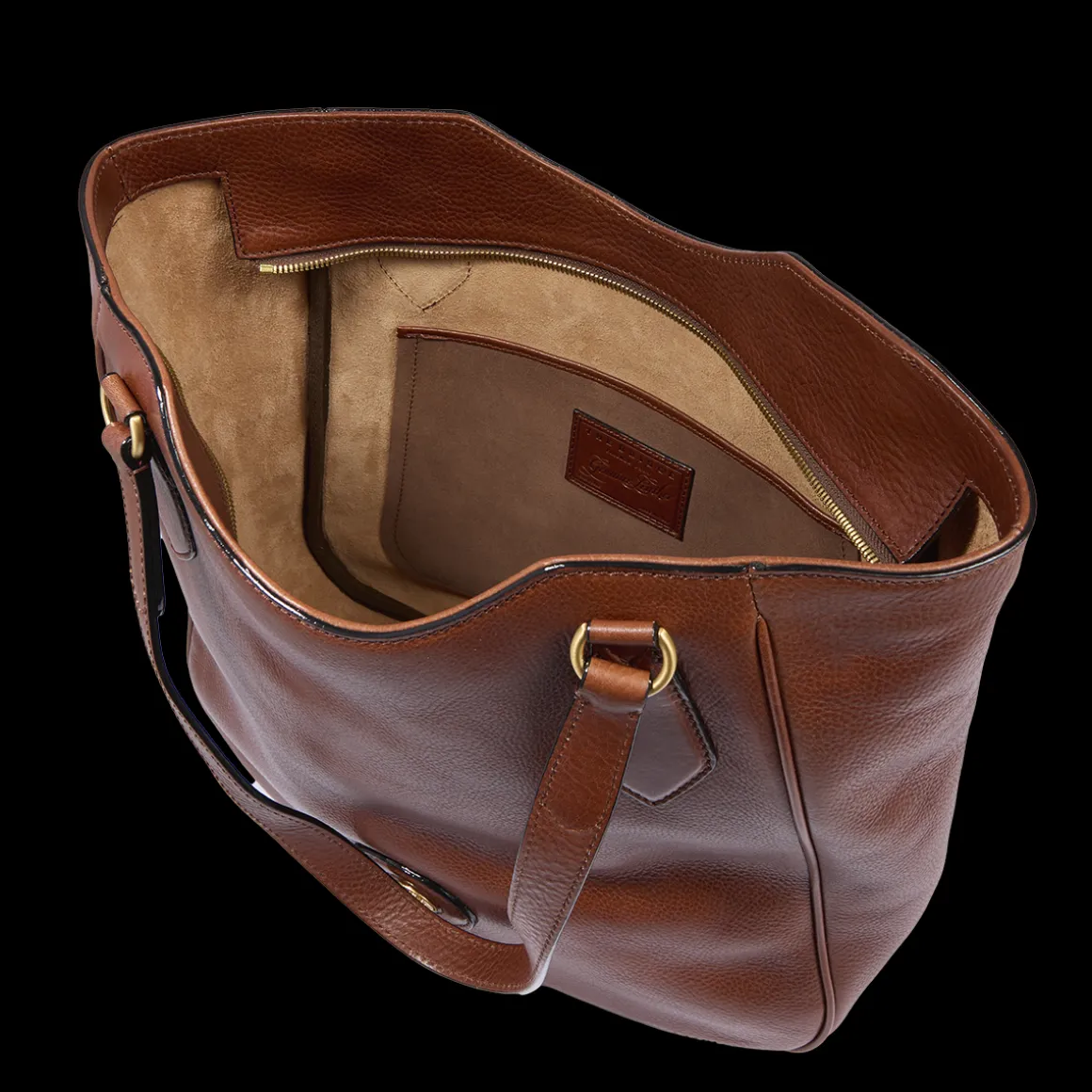 Borsa shopper in pelle