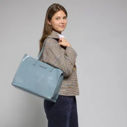 Borsa shopper in pelle