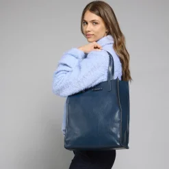 Borsa shopper in pelle