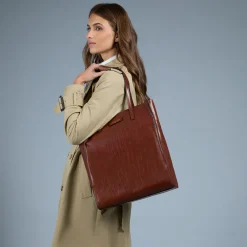 Borsa shopper pelle